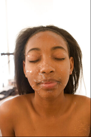 Black teen facial compilation